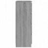 Sideboard Grau Sonoma 60x35x98,5 cm Holzwerkstoff