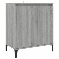 Sideboard Grau Sonoma 60x35x70 cm Holzwerkstoff