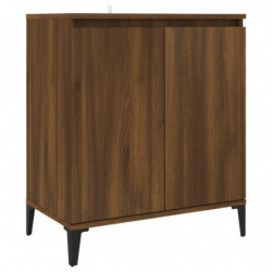 Sideboard Braun Eichen-Optik 60x35x70 cm Holzwerkstoff