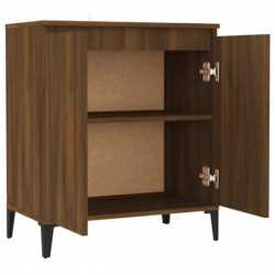 Sideboard Braun Eichen-Optik 60x35x70 cm Holzwerkstoff