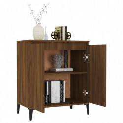 Sideboard Braun Eichen-Optik 60x35x70 cm Holzwerkstoff