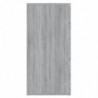 Sideboard Grau Sonoma 80x36x75 cm Holzwerkstoff