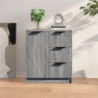 Sideboard Grau Sonoma 60x30x70 cm Holzwerkstoff