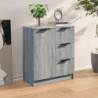 Sideboard Grau Sonoma 60x30x70 cm Holzwerkstoff