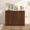 Sideboard Braun Eichen-Optik 90,5x30x70 cm Holzwerkstoff