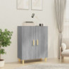 Sideboard Grau Sonoma 70x34x90 cm Holzwerkstoff