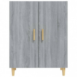 Sideboard Grau Sonoma 70x34x90 cm Holzwerkstoff