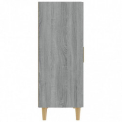 Sideboard Grau Sonoma 70x34x90 cm Holzwerkstoff