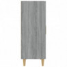 Sideboard Grau Sonoma 70x34x90 cm Holzwerkstoff