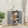 Sideboard Grau Sonoma 70x34x90 cm Holzwerkstoff