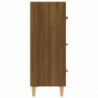 Sideboard Braun Eichen-Optik 70x34x90 cm Holzwerkstoff