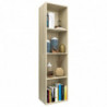 Bücherregal/TV-Schrank Sonoma-Eiche 36x30x143 cm Holzwerkstoff