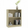 Bücherregal Sonoma-Eiche 60x24x74,5 cm Holzwerkstoff