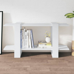Bücherregal Weiß 100x30x51 cm Holzwerkstoff
