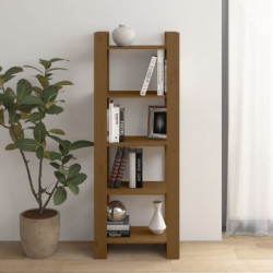 Bücherregal/Raumteiler Honigbraun 60x35x160cm Massivholz Kiefer