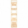 Bücherregal/Raumteiler 80x35x160 cm Massivholz