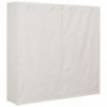 Kleiderschrank Weiß 173 x 40 x 170 cm Stoff