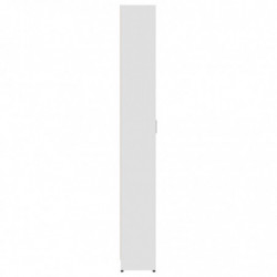 Garderobenschrank Weiß 55x25x189 cm Spanplatte