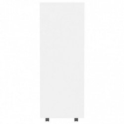 Kleiderschrank Weiß 80x40x110 cm Spanplatte