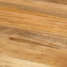 Esstisch Ø110x78 cm Massivholz Mango und Stahl