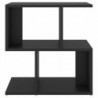 Nachttisch Schwarz 50x30x51,5 cm Holzwerkstoff