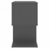 Nachttisch Grau 50x30x51,5 cm Holzwerkstoff