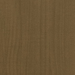 Nachttisch Honigbraun 35,5x33,5x41,5 cm Massivholz Kiefer