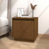 Nachttisch Honigbraun 40x30x40 cm Massivholz Kiefer