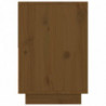 Nachttisch Honigbraun 60x34x51 cm Massivholz Kiefer