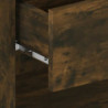 Wand-Nachttische 2 Stk. Räuchereiche Holzwerkstoff
