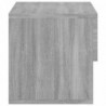 Wand-Nachttische 2 Stk. Grau Sonoma Holzwerkstoff