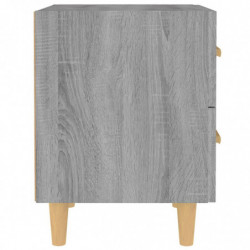 Nachttisch Grau Sonoma 40x35x47,5 cm