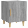 Nachttisch Grau Sonoma Holzwerkstoff