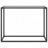 Konsolentisch Transparent 100x35x75 cm Hartglas