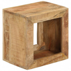 Hocker 40x30x40 cm Massivholz Mango