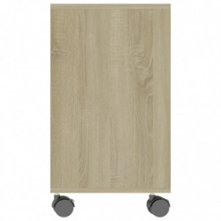 Beistelltisch Sonoma-Eiche 70x35x55 cm Holzwerkstoff