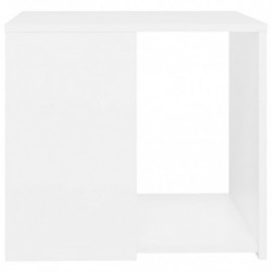 Beistelltisch Weiß 50x50x45 cm Holzwerkstoff
