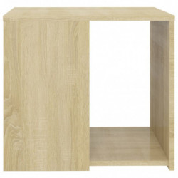 Beistelltisch Sonoma-Eiche 50x50x45 cm Holzwerkstoff