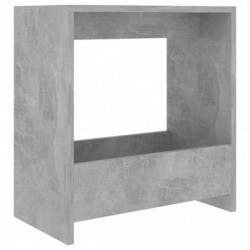 Beistelltisch Betongrau 50x26x50 cm Spanplatte