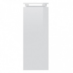 Konsolentisch Hochglanz-Weiß 102x30x80 cm Spanplatte