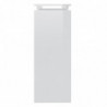 Konsolentisch Hochglanz-Weiß 102x30x80 cm Spanplatte