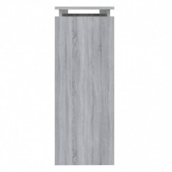 Konsolentisch Grau Sonoma 102x30x80 cm Holzwerkstoff