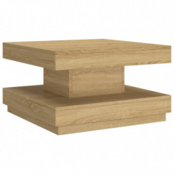 Couchtisch Hellbraun 60x60x35 cm MDF