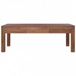 Couchtisch 110x60x40 cm Teak Massivholz