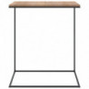 Beistelltisch Schwarz 55x35x66 cm Holzwerkstoff