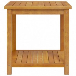 Beistelltisch Akazienholz Massiv 45 x 45 x 45 cm