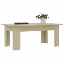 Couchtisch Sonoma-Eiche 100x60x42 cm Holzwerkstoff