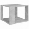 Couchtisch Betongrau 40x40x30 cm Holzwerkstoff