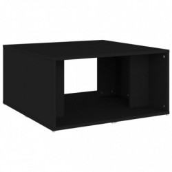 Couchtische 4 Stk. Schwarz 33x33x33 cm Spanplatte