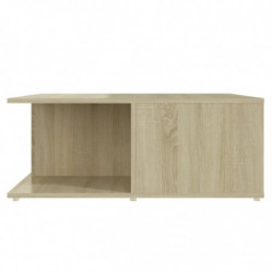 Couchtisch Sonoma-Eiche 80x80x31 cm Spanplatte